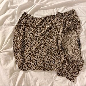 Urban Outfitters Leopard Print Shirt